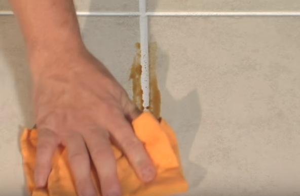 clean grout