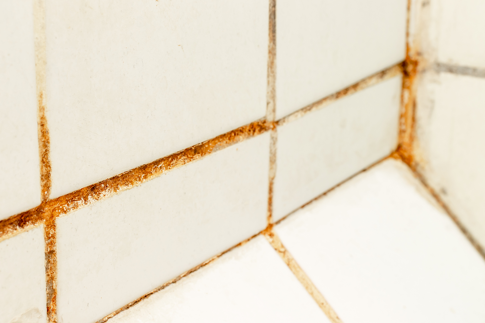 How to Clean Rust Out of Grout  Grout Shield  Grout Restoration