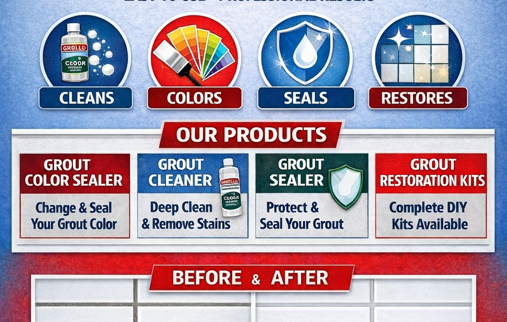 GROUT SHIELD | Grout Cleaner, Sealer & Restoration System