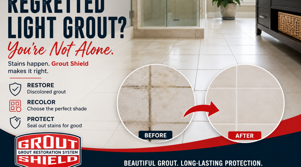 Grout shield