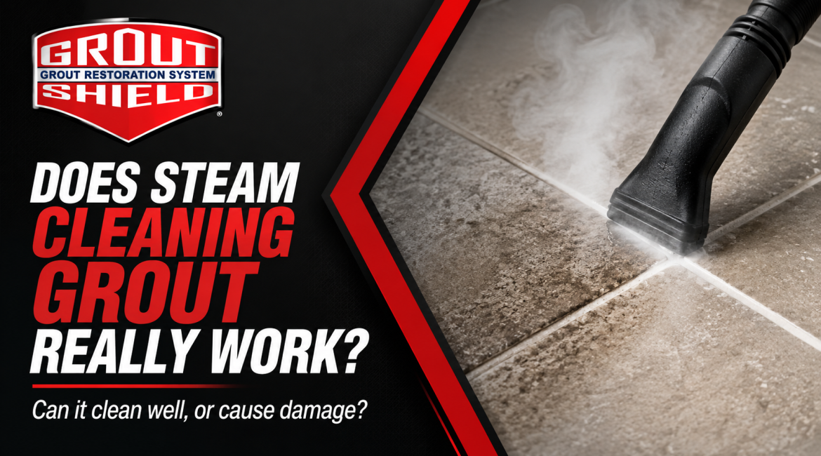 Grout shield can you steam clean grout
