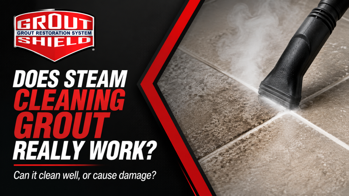 Grout shield can you steam clean grout