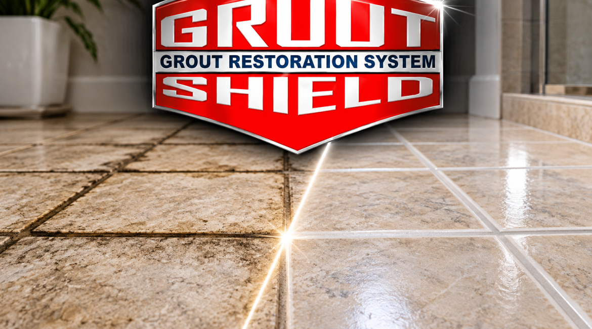 Grout Shield Grout and tile restoration system